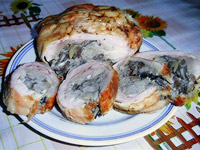 Голень индейки в духовке
