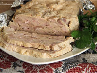 Куриный террин с индейкой
