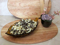 Салат с морепродуктами