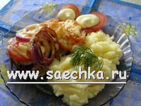 Свинина с помидорами