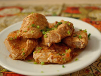 Свинина с коньяком и бальзамическим уксусом