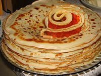 Блины на молоке