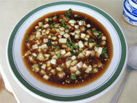 Окрошка с сосисками