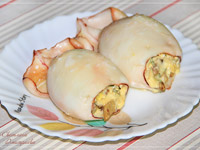 Кальмар фаршированный
