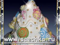 Торт "Снежная елочка"