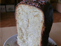 Кулич с маком в хлебопечке