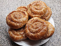 «Улитки» с сыром