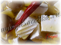 Закуска с козьим сыром
