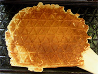 Приготовление вафель