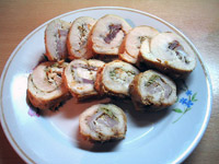 Рулеты куриные