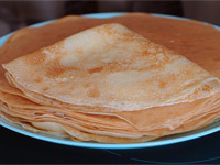 Блины на сыворотке