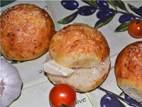 Хлебные сырные булочки